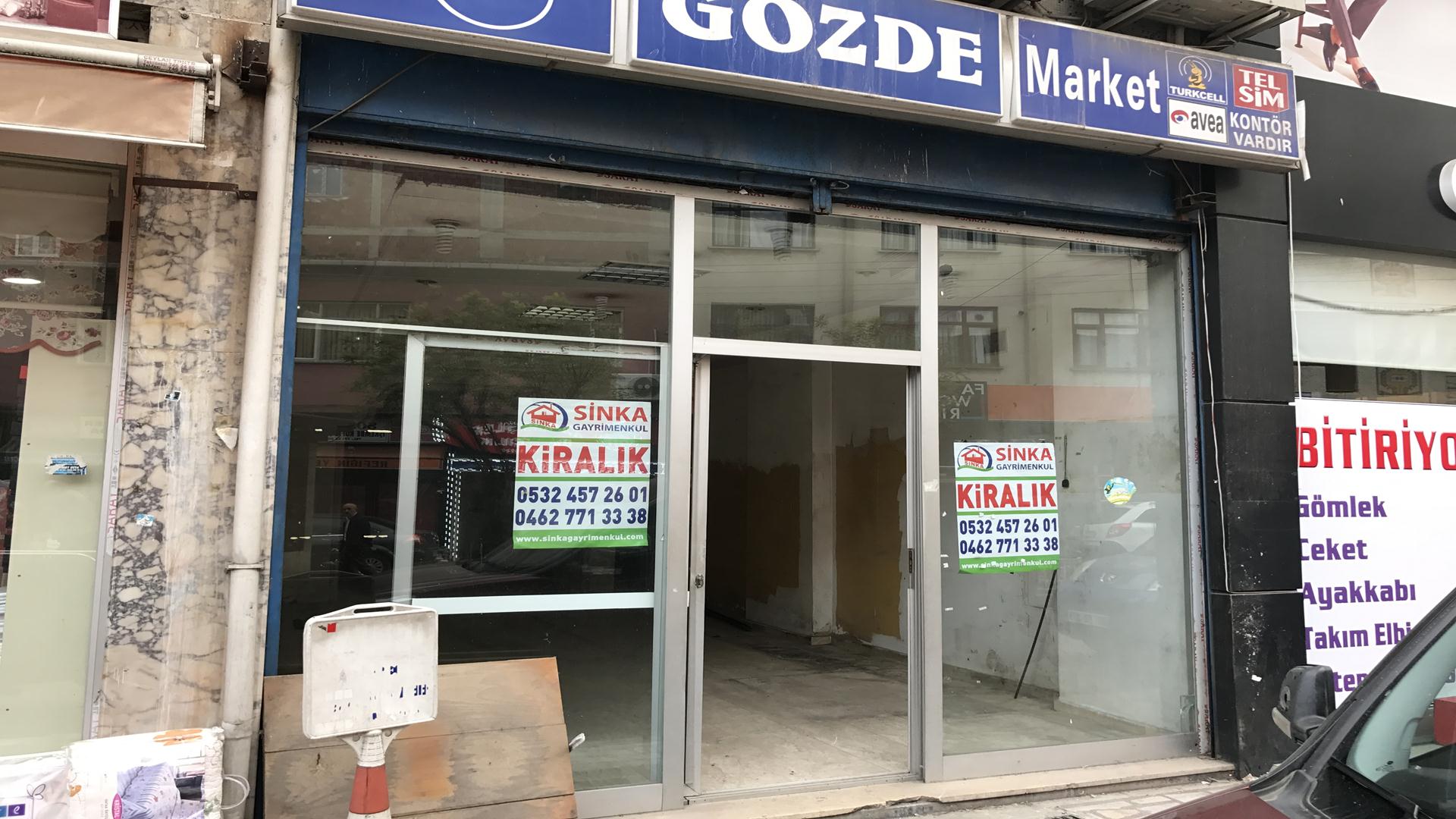 Kiralık İŞYERİ, Trabzon / OF / SULAKLI MAH.