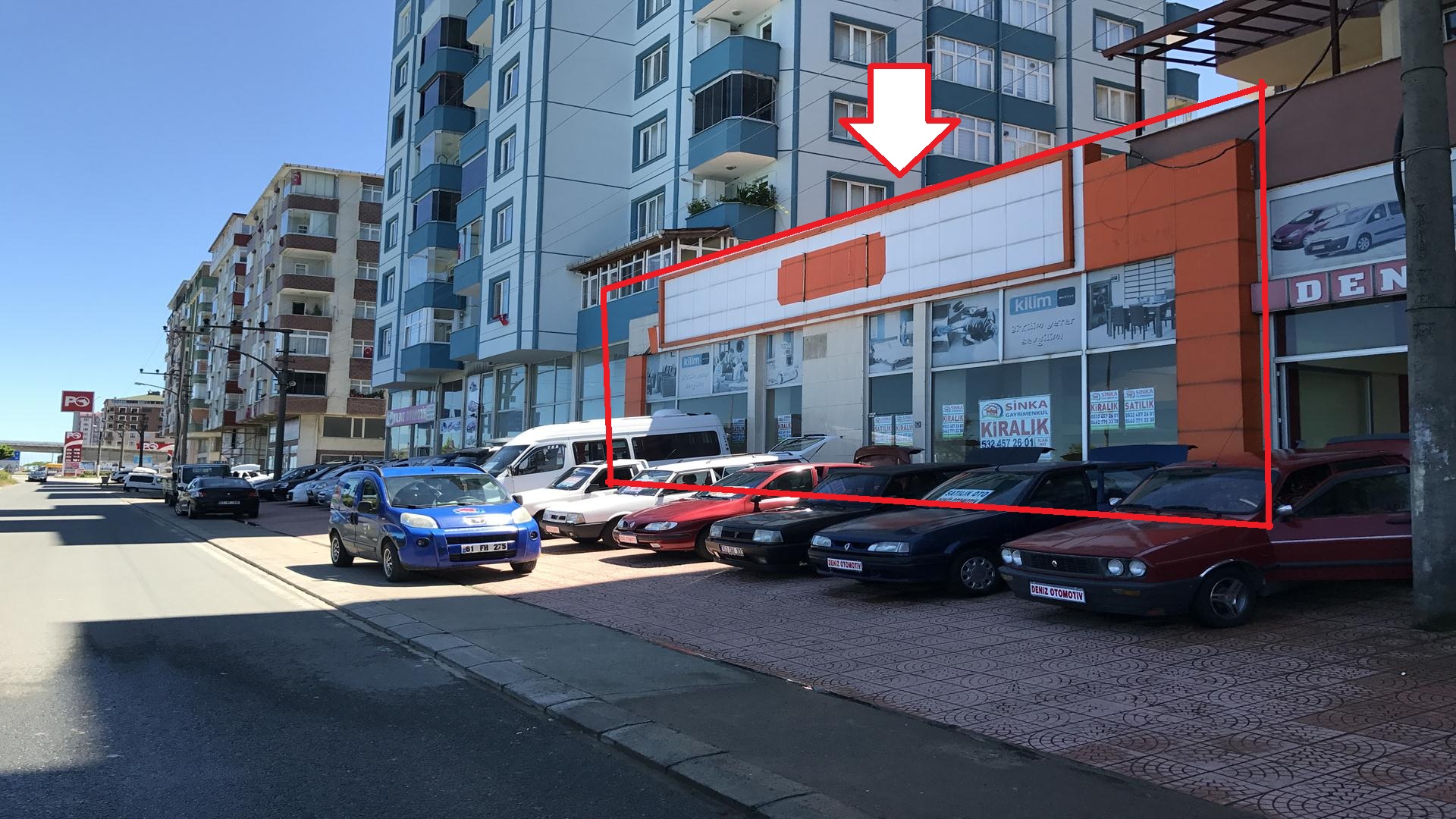 Kiralık İŞYERİ, Trabzon / OF / İRFANLI MAH.