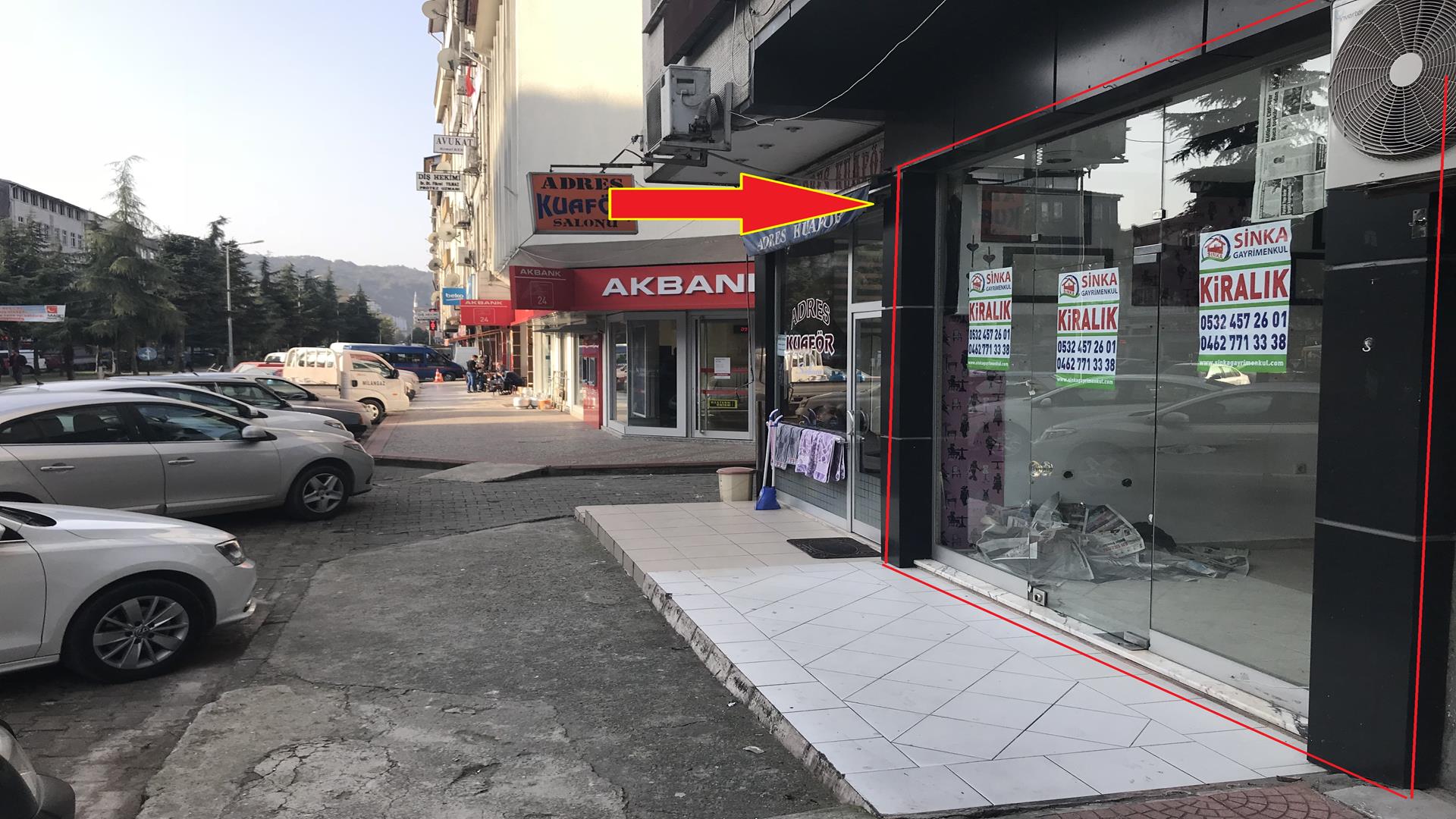 Kiralık İŞYERİ, Trabzon / OF / SULAKLI MAH.