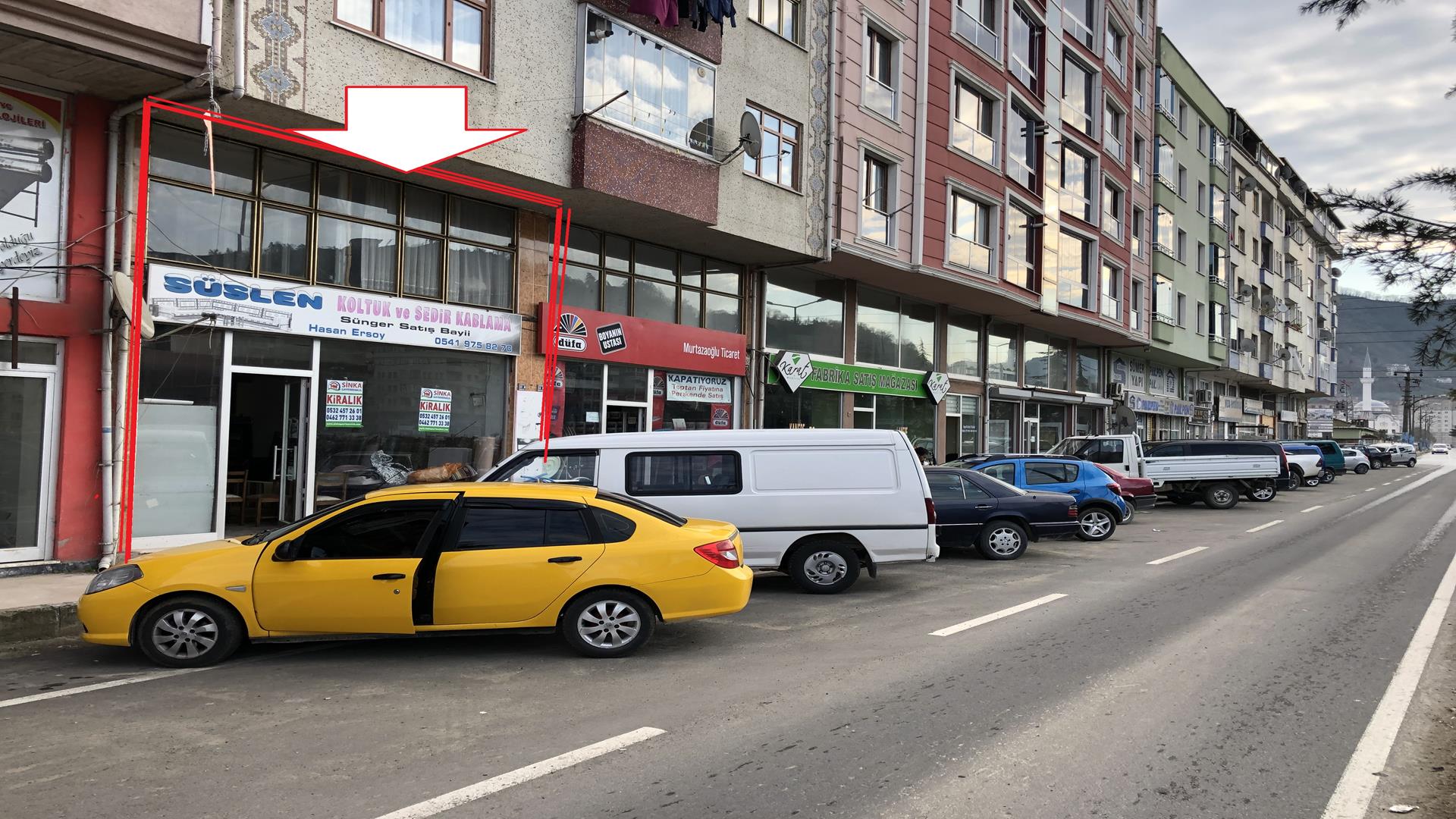 Kiralık İŞYERİ, Trabzon / OF / SULAKLI MAH.