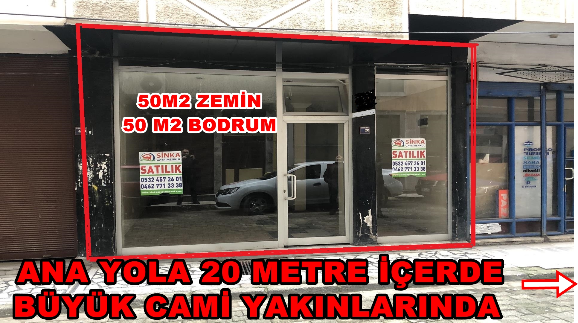 Satılık İŞYERİ, Trabzon / OF / SULAKLI MAH.