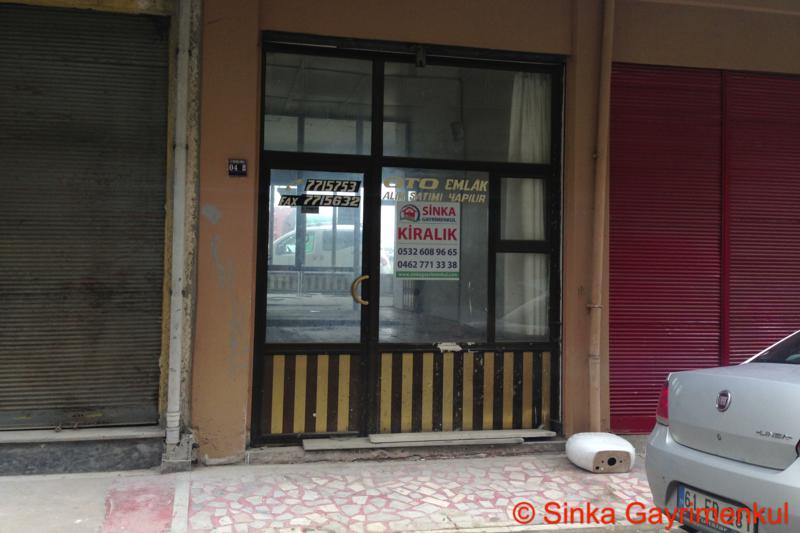 Kiralık İŞYERİ, Trabzon / MERKEZ / SOLAKLI MAH.
