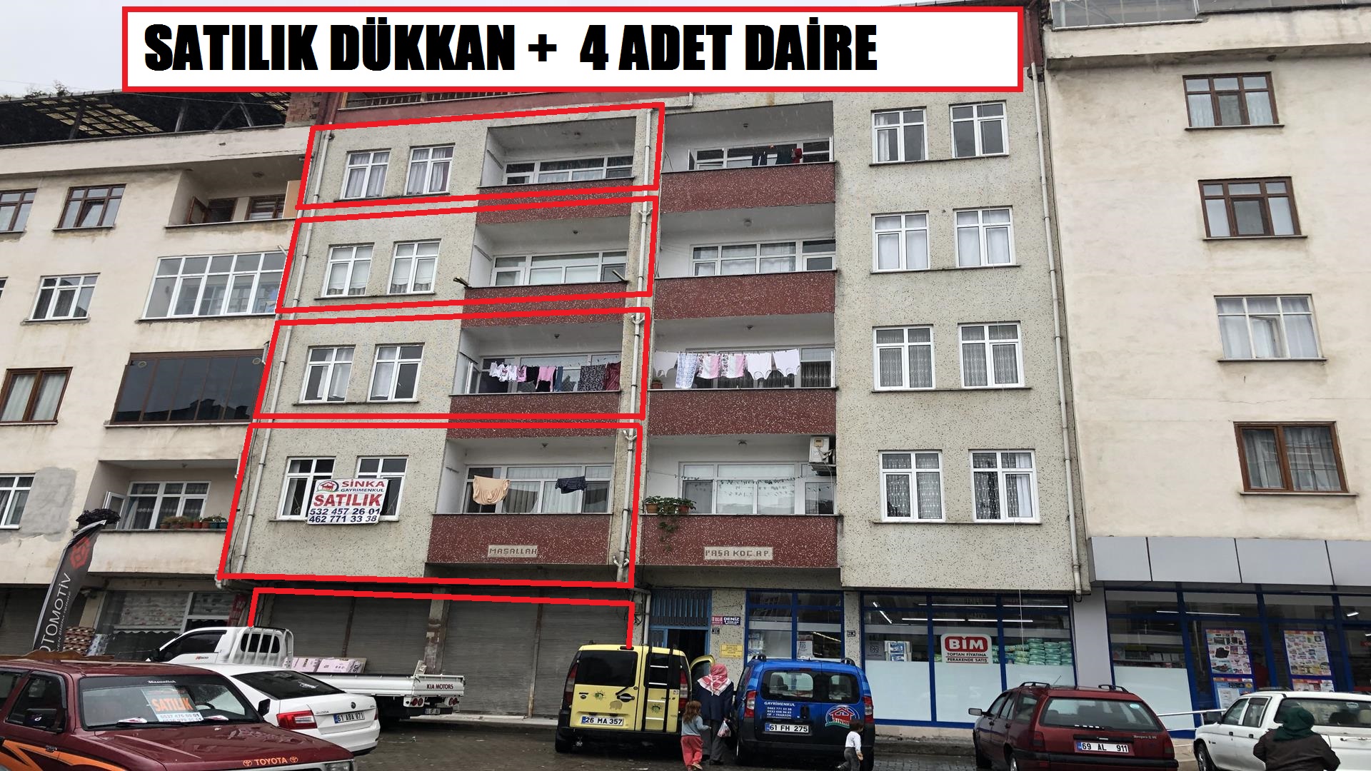Satılık Daire, Trabzon / OF / İRFANLI MAH.