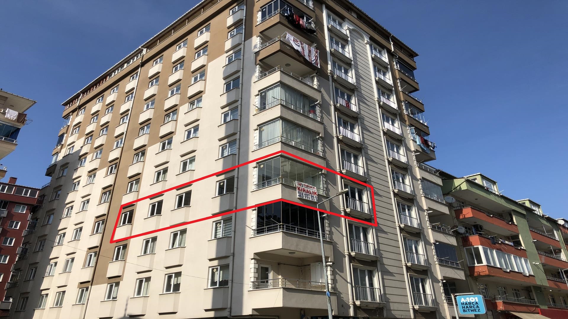 Kiralık Daire, Trabzon / OF / İRFANLI MAH.