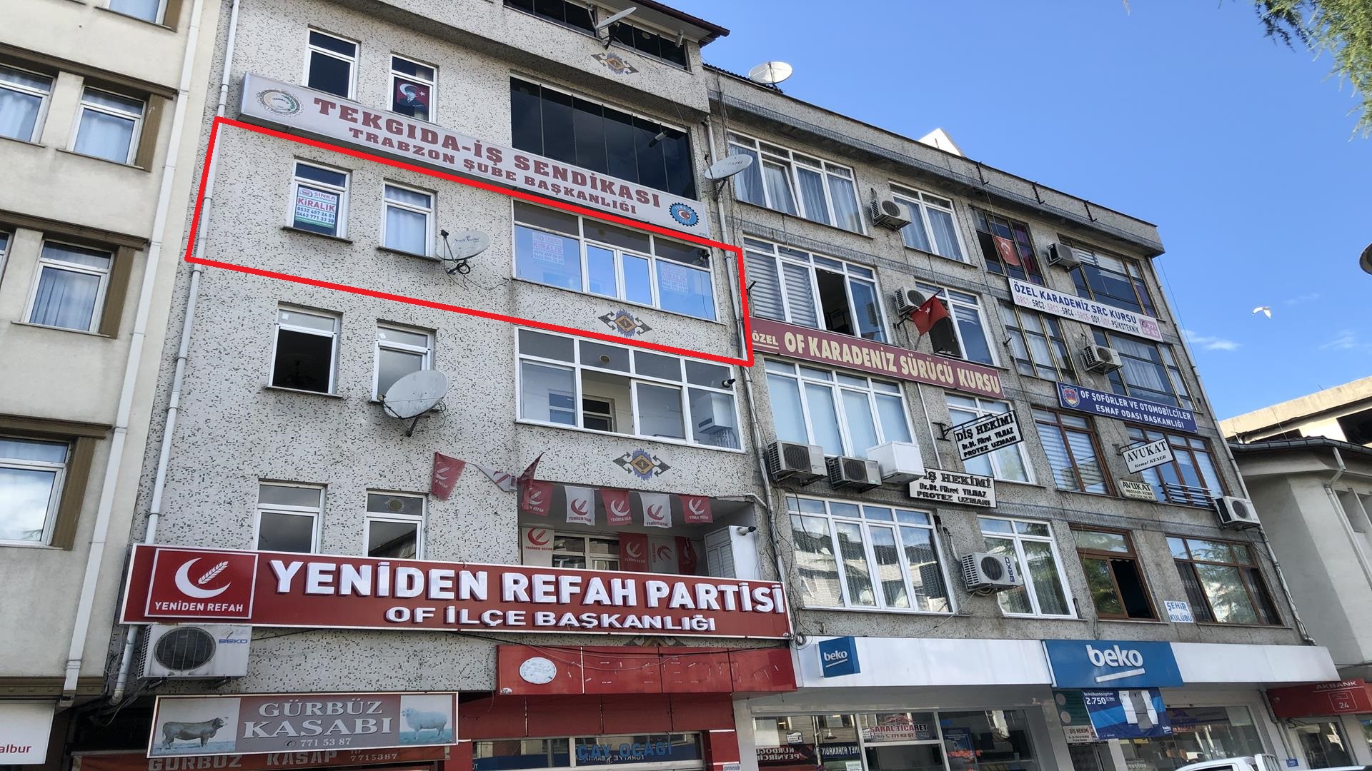 Kiralık Daire, Trabzon / OF / SULAKLI MAH.