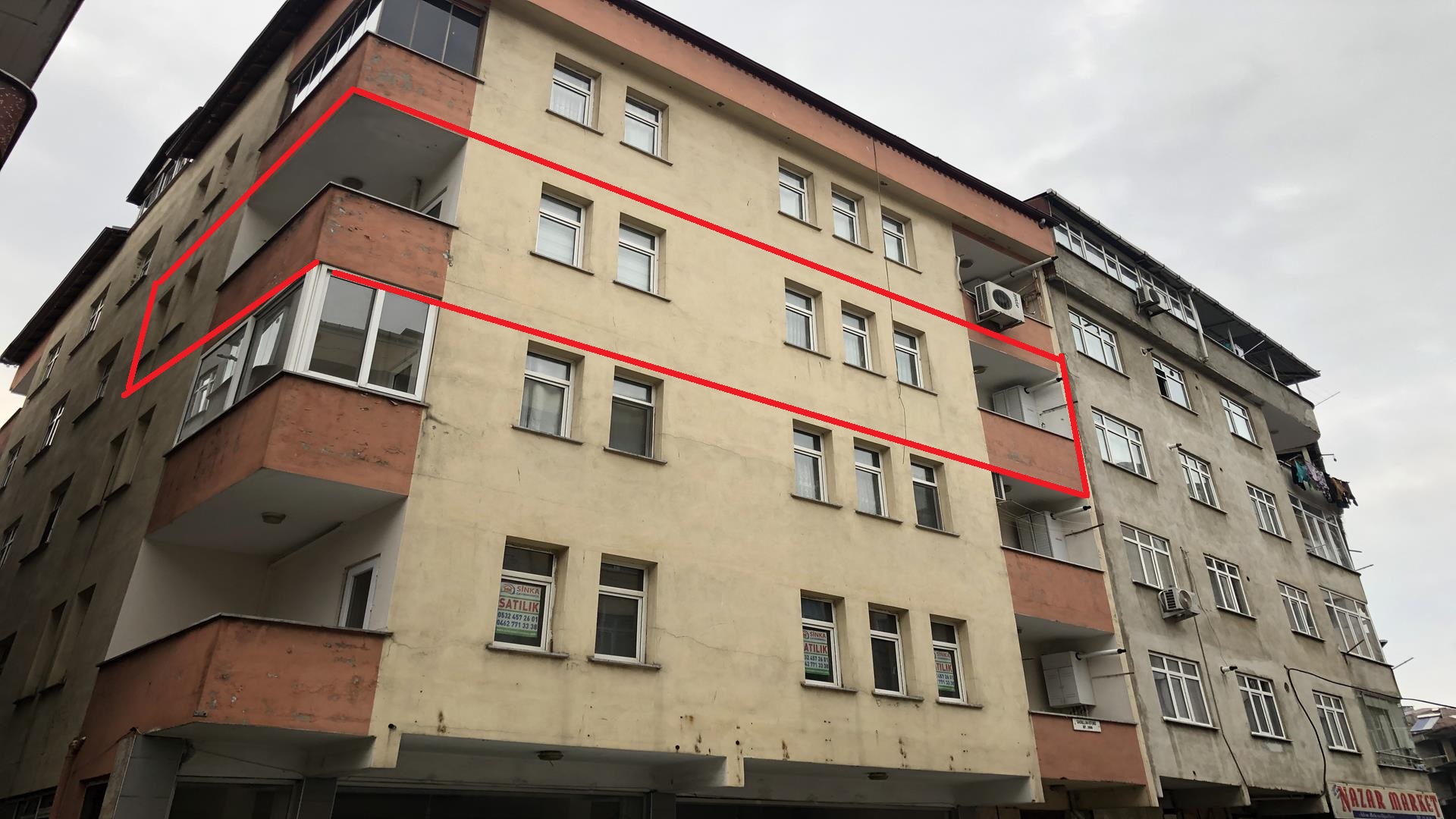 Kiralık Daire, Trabzon / OF / SULAKLI MAH.