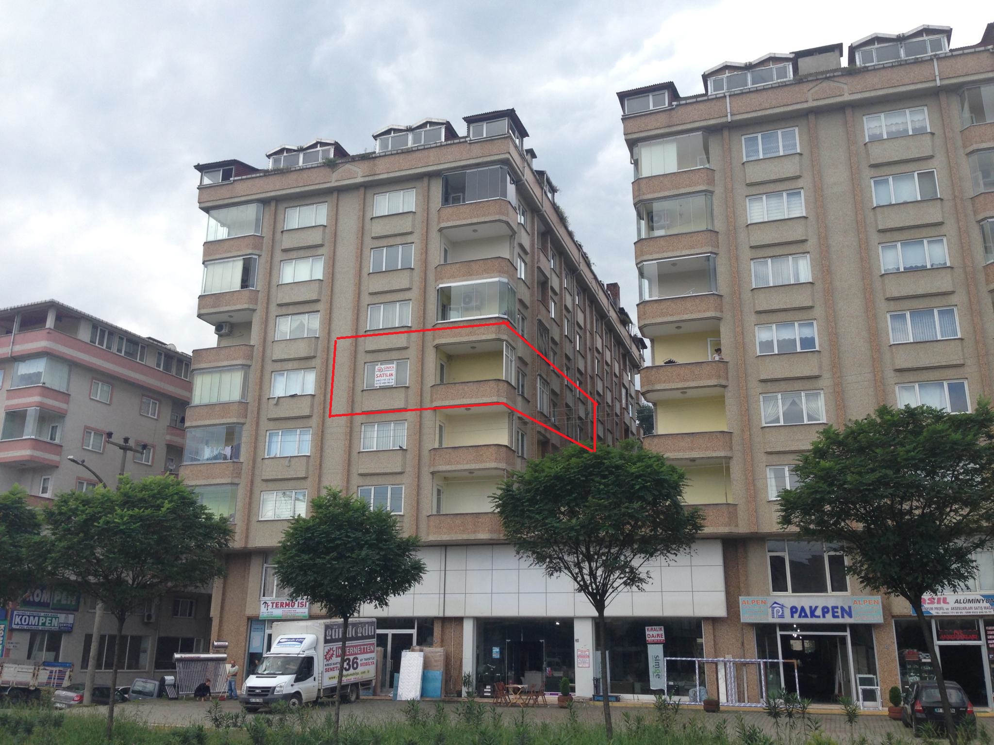 Satılık Daire, Trabzon / MERKEZ / İRFANLI MAH.