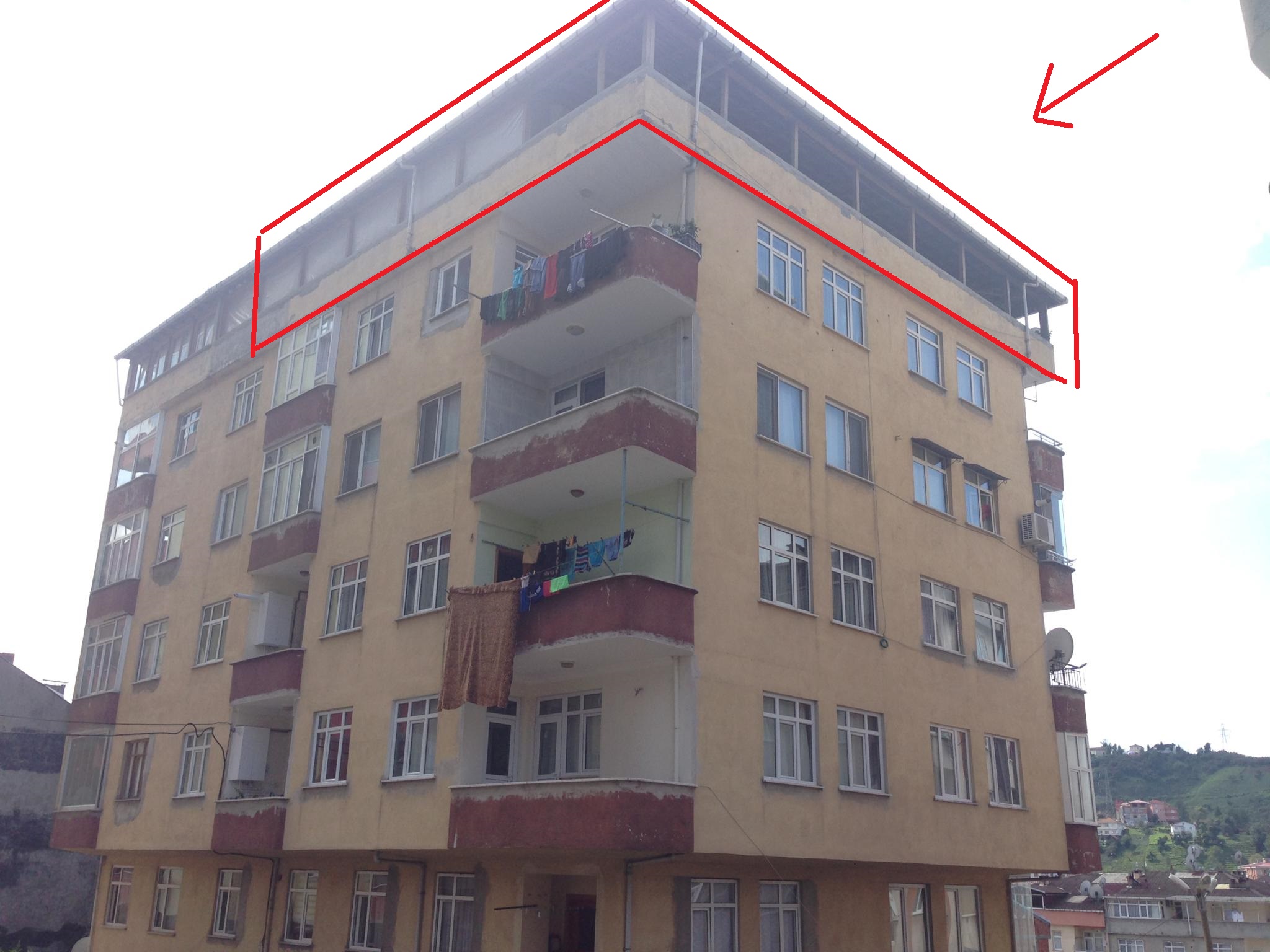 Satılık Teras, Trabzon / OF / SULAKLI MAH.