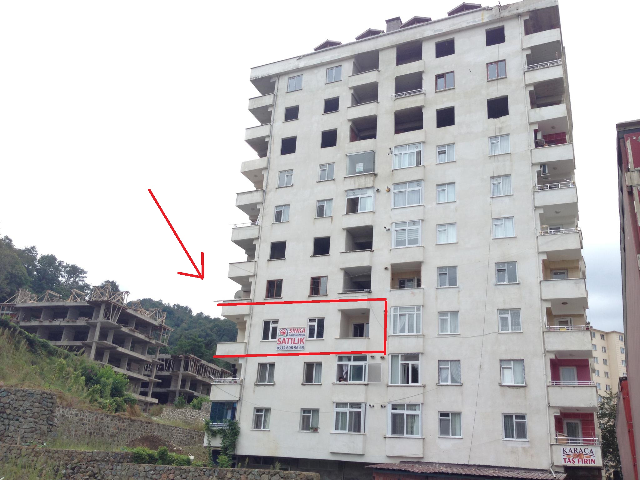 Satılık Daire, Trabzon / OF / İRFANLI MAH.