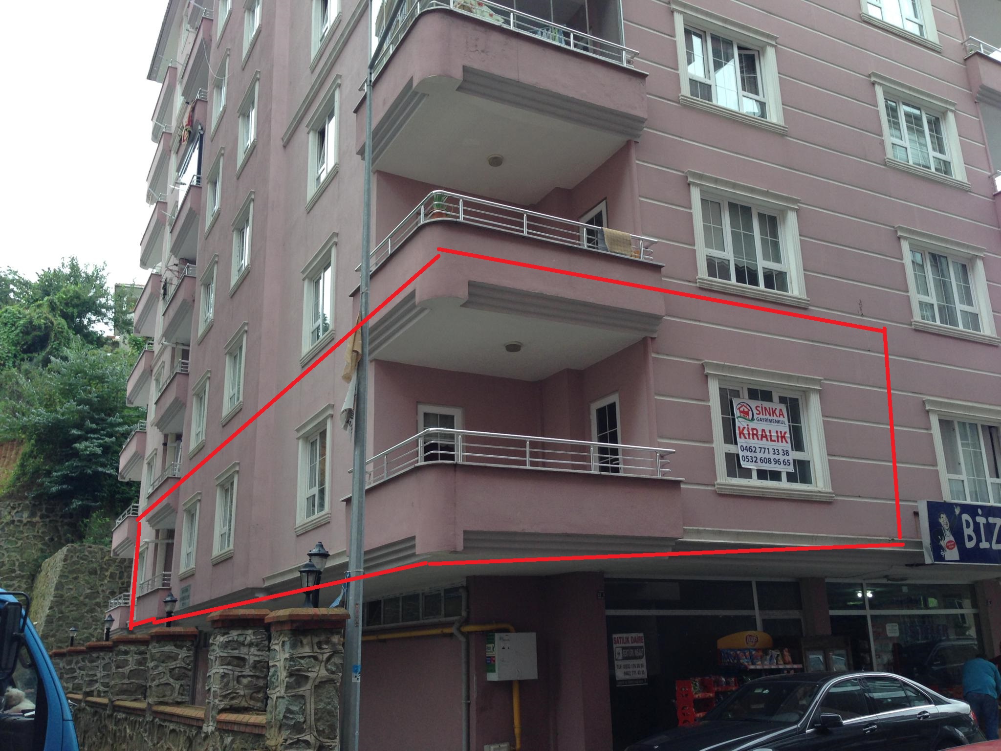 Kiralık Daire, Trabzon / MERKEZ / SOLAKLI MAH.
