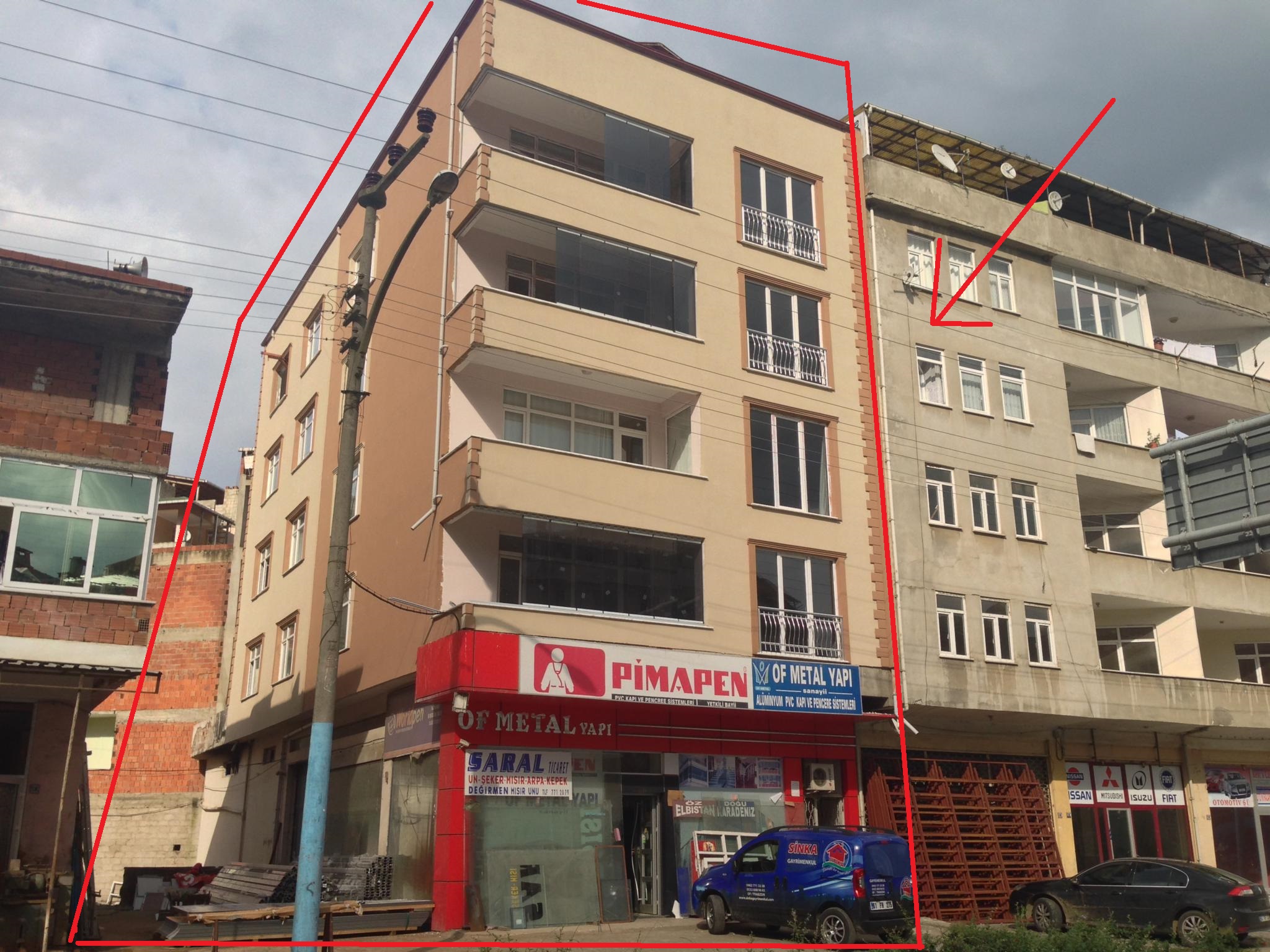 Satılık Apartman, Trabzon / OF / İRFANLI MAH.