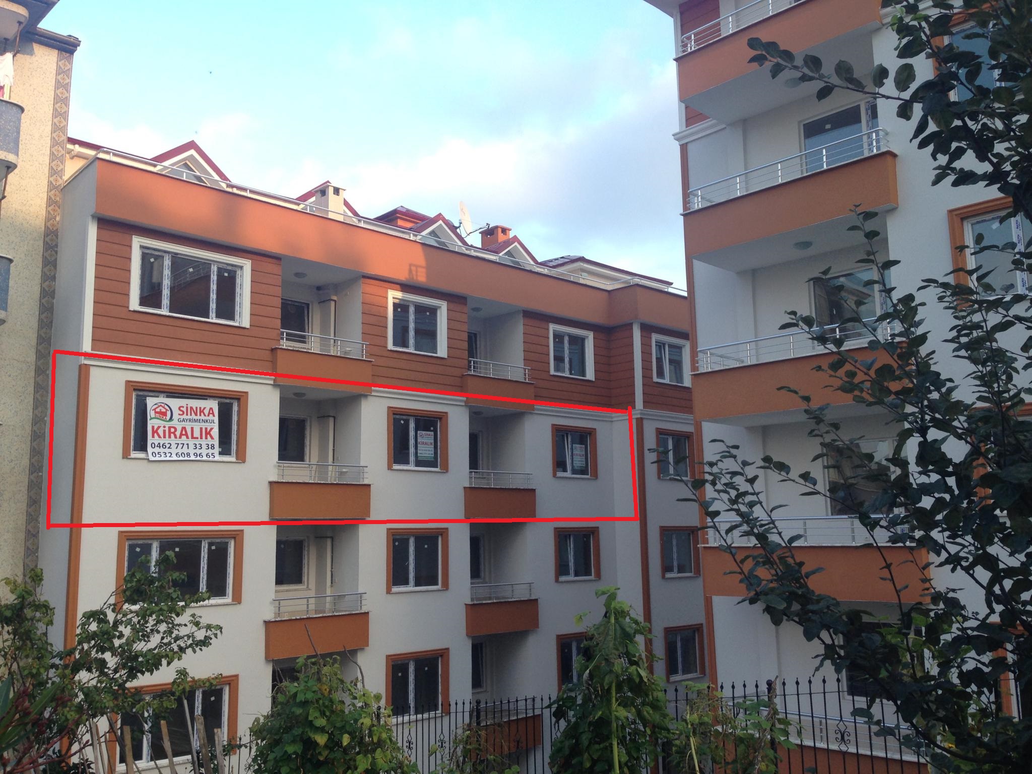 Kiralık Daire, Trabzon / KONAKLAR / KANUNİ MAH.