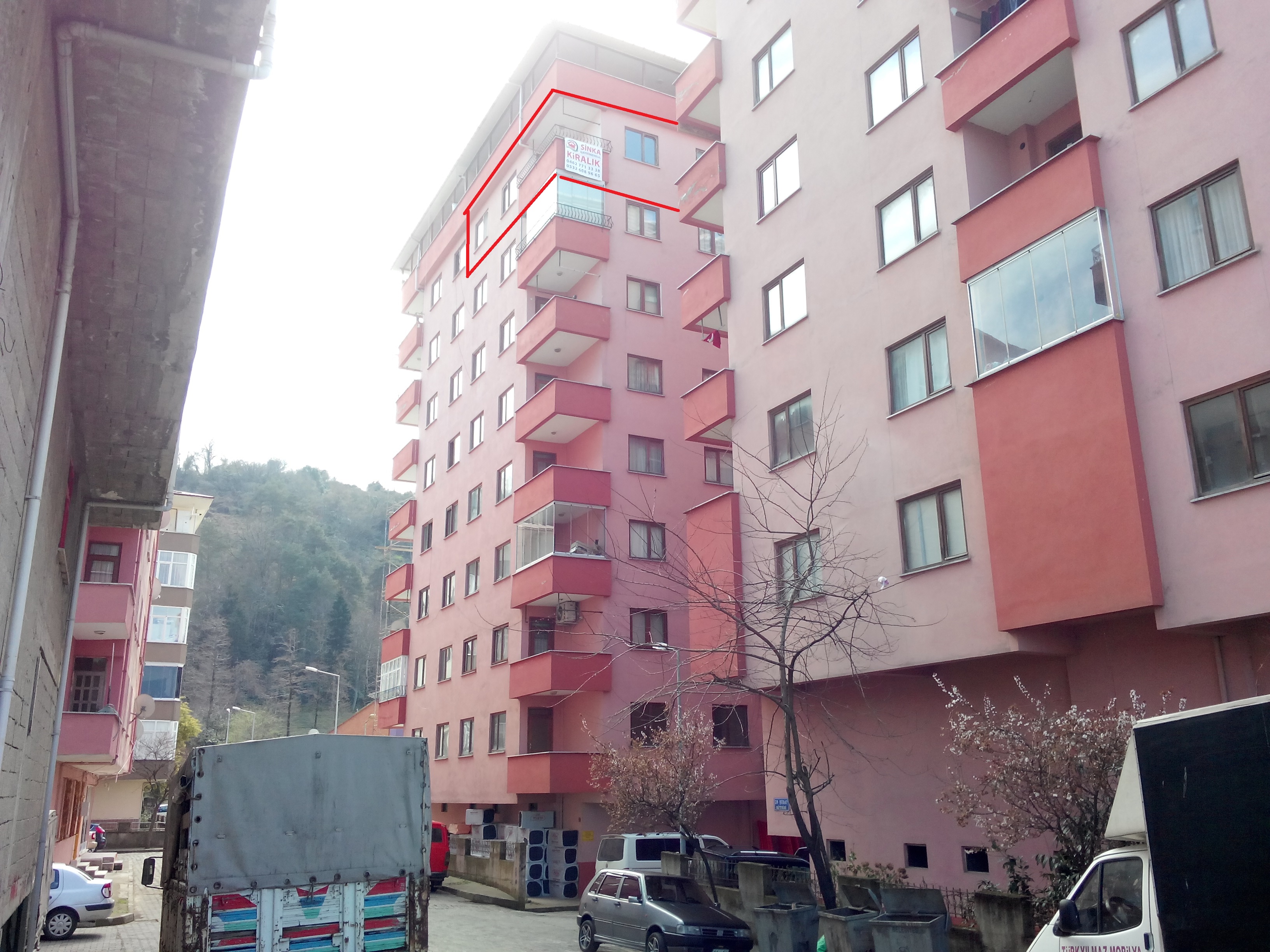 Kiralık Daire, Trabzon / OF / İRFANLI MAH.