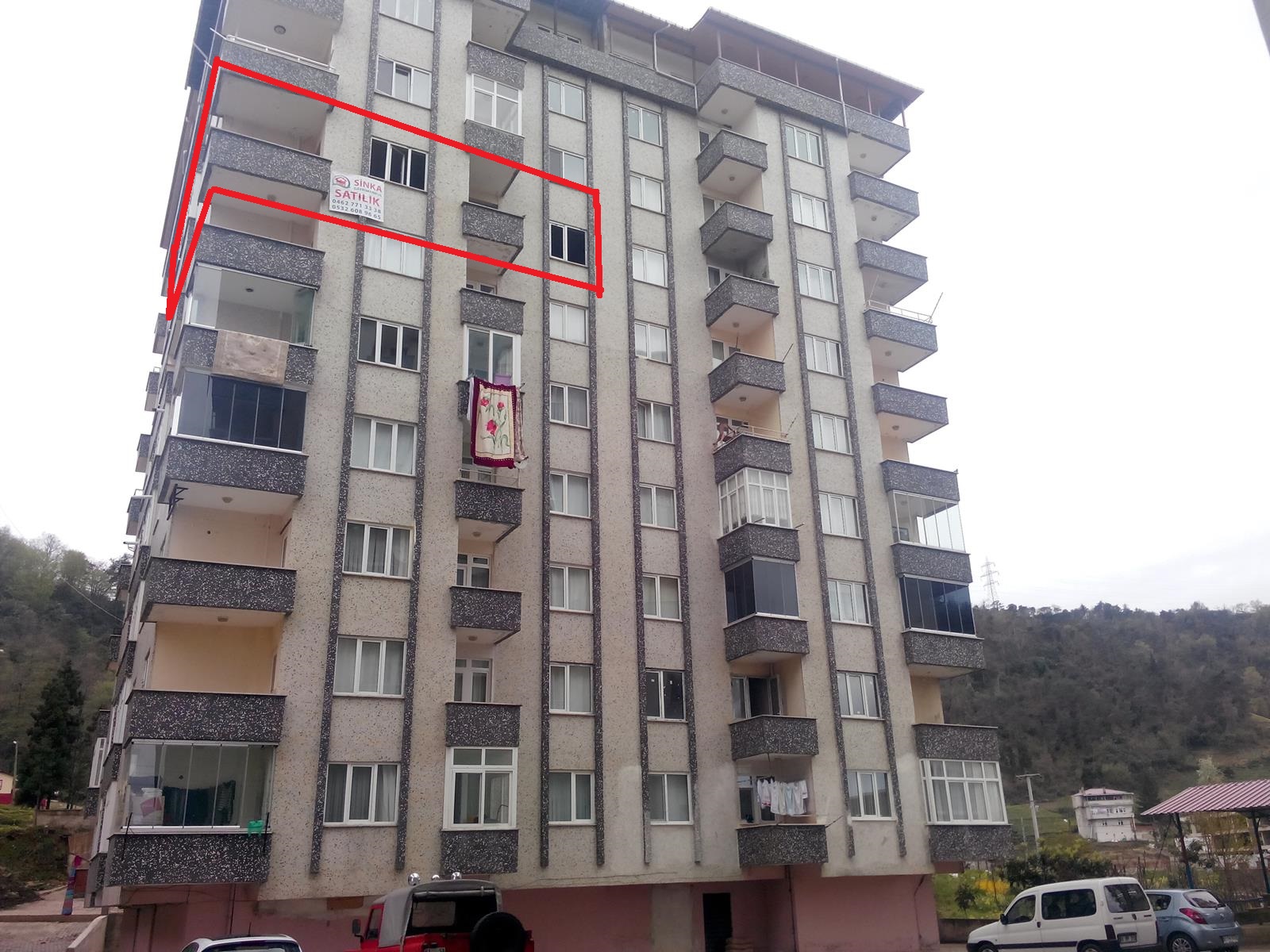 Satılık Karkas Konut, Trabzon / OF / İRFANLI MAH.