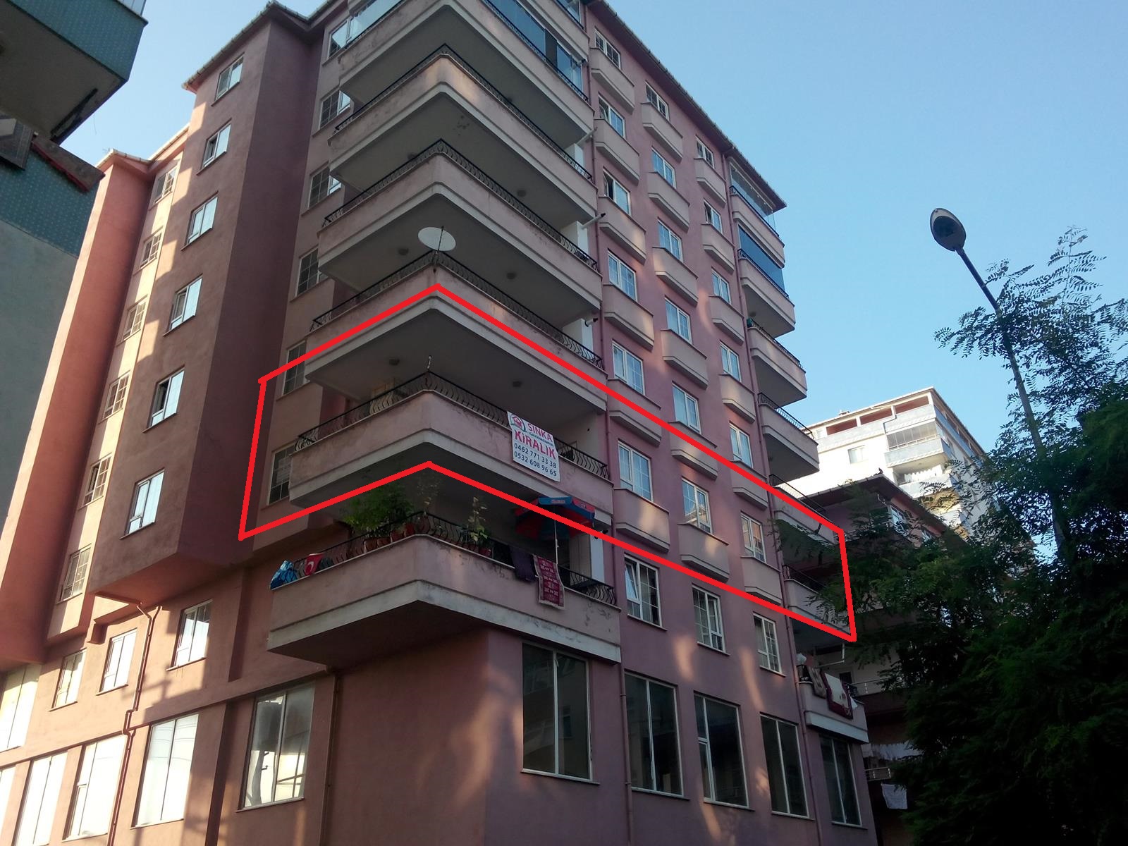 Kiralık Daire, Trabzon / OF / İRFANLI MAH.