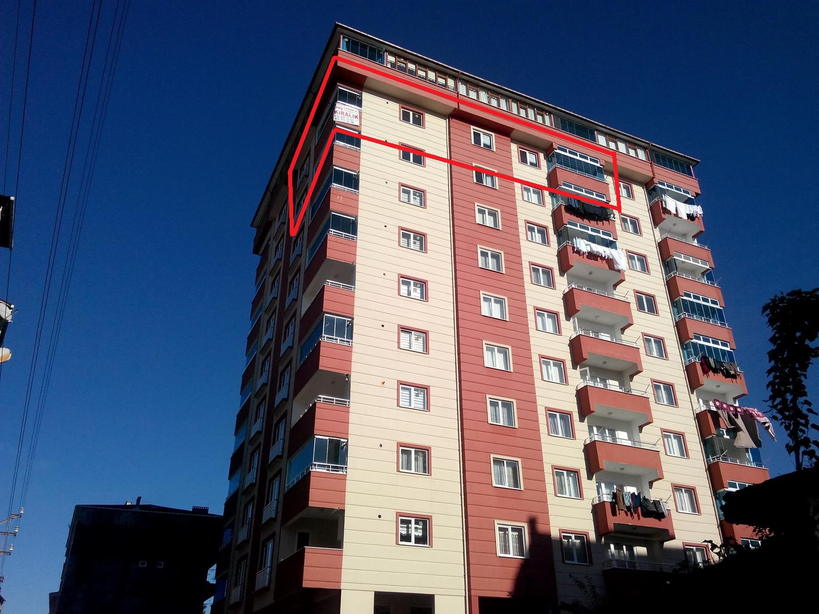 Kiralık Daire, Trabzon / MERKEZ / CUMHURİYET MAH.