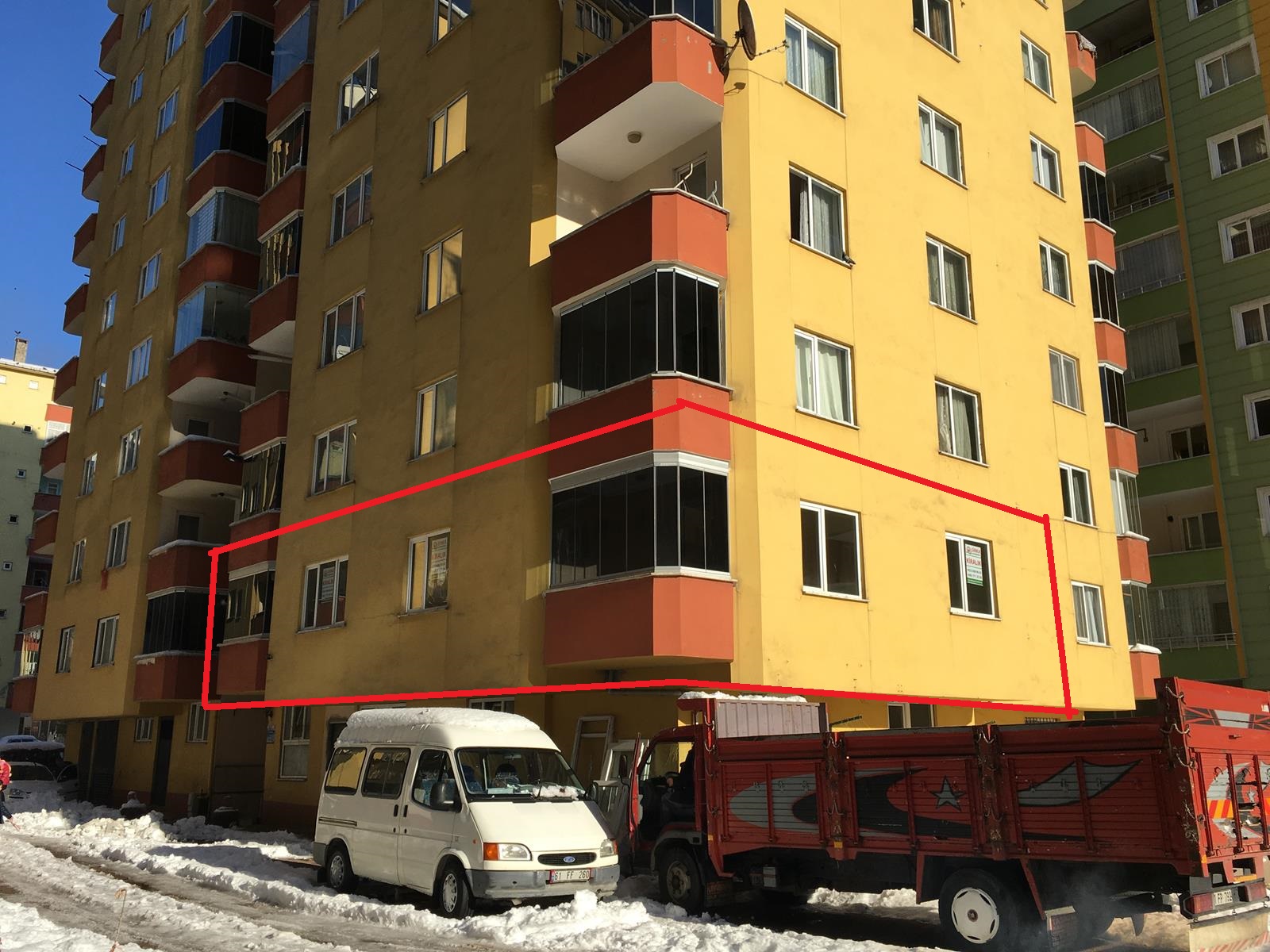Kiralık Daire, Trabzon / OF / İRFANLI MAH.