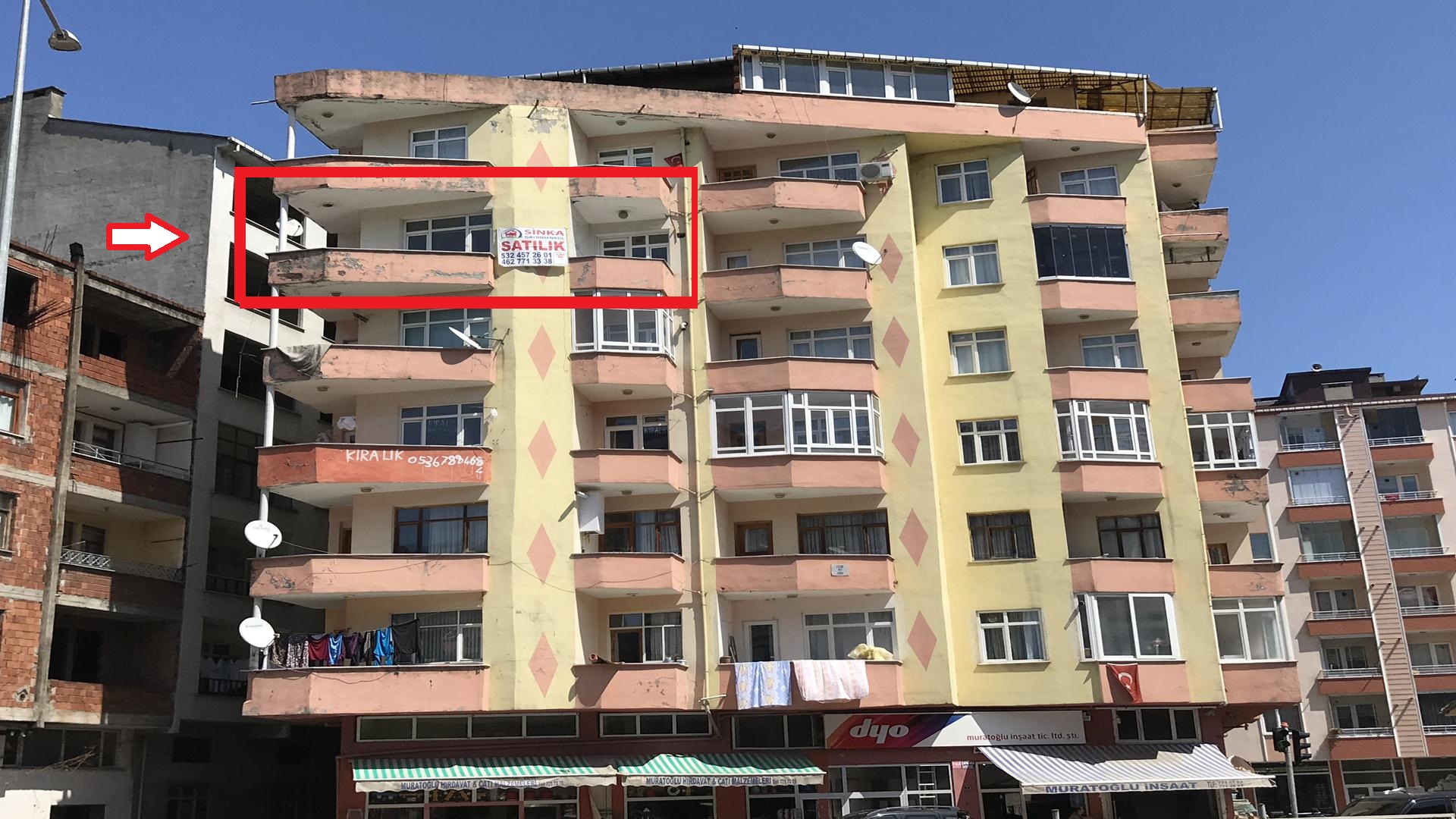 Satılık Daire, Trabzon / OF / İRFANLI MAH.