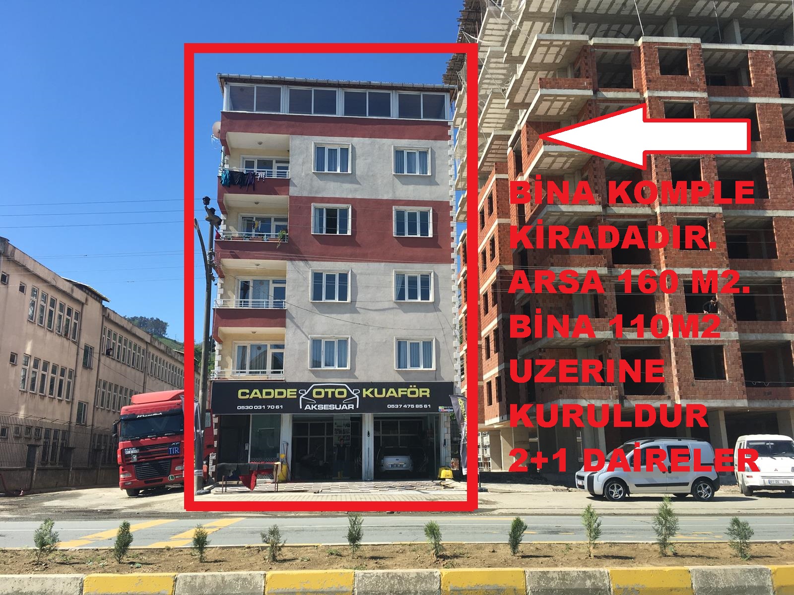 Satılık Apartman, Trabzon / OF / İRFANLI MAH.