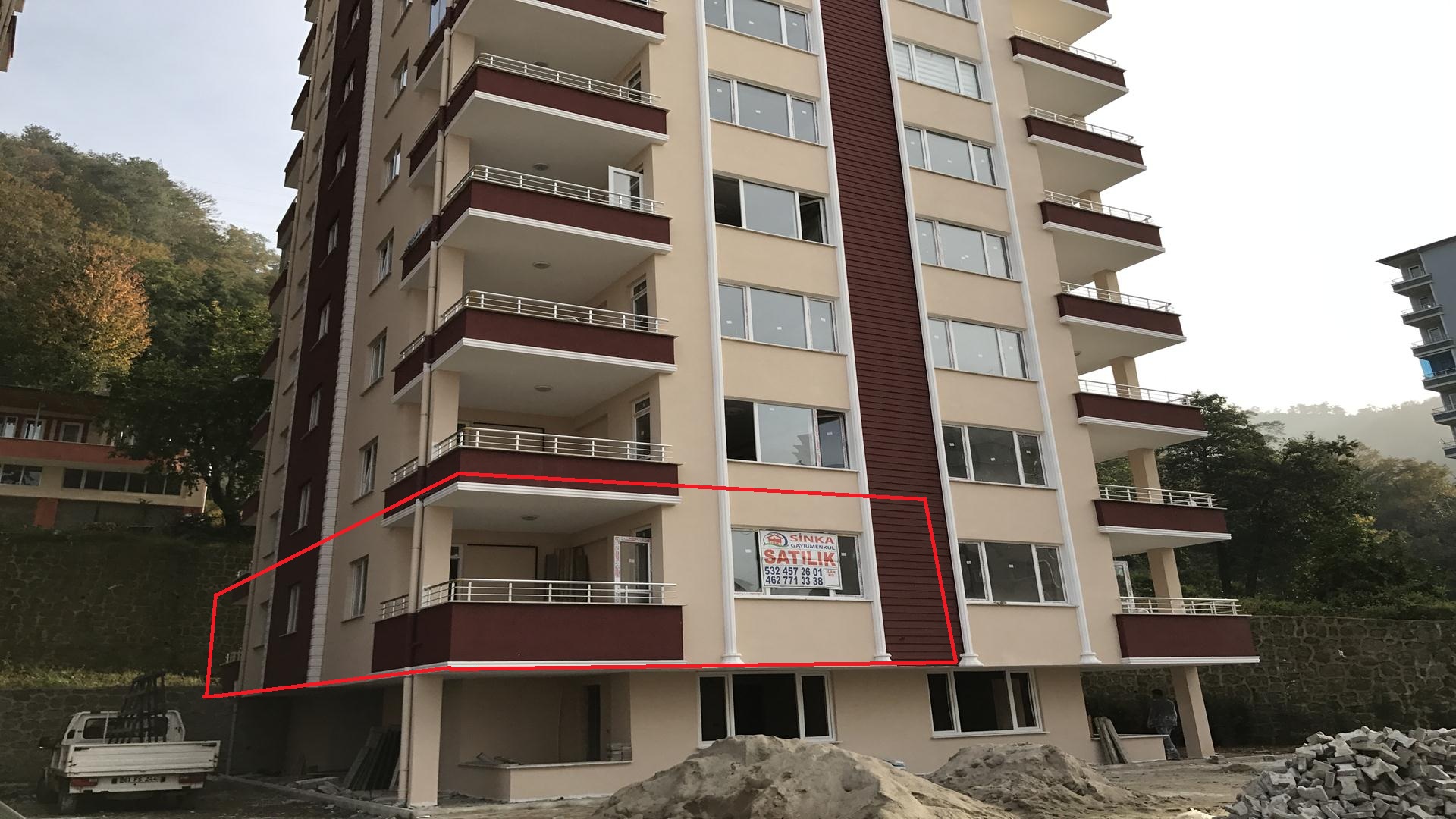 Kiralık Daire, Trabzon / OF / İRFANLI MAH.