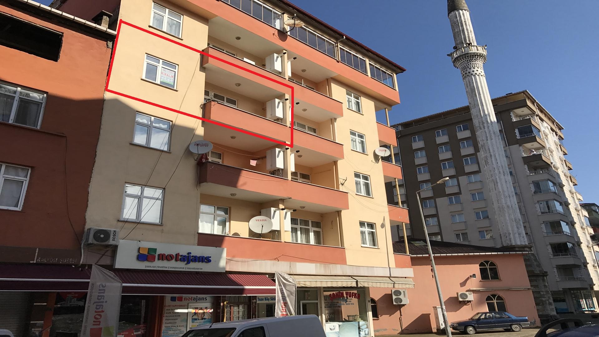 Kiralık Daire, Trabzon / OF / İRFANLI MAH.