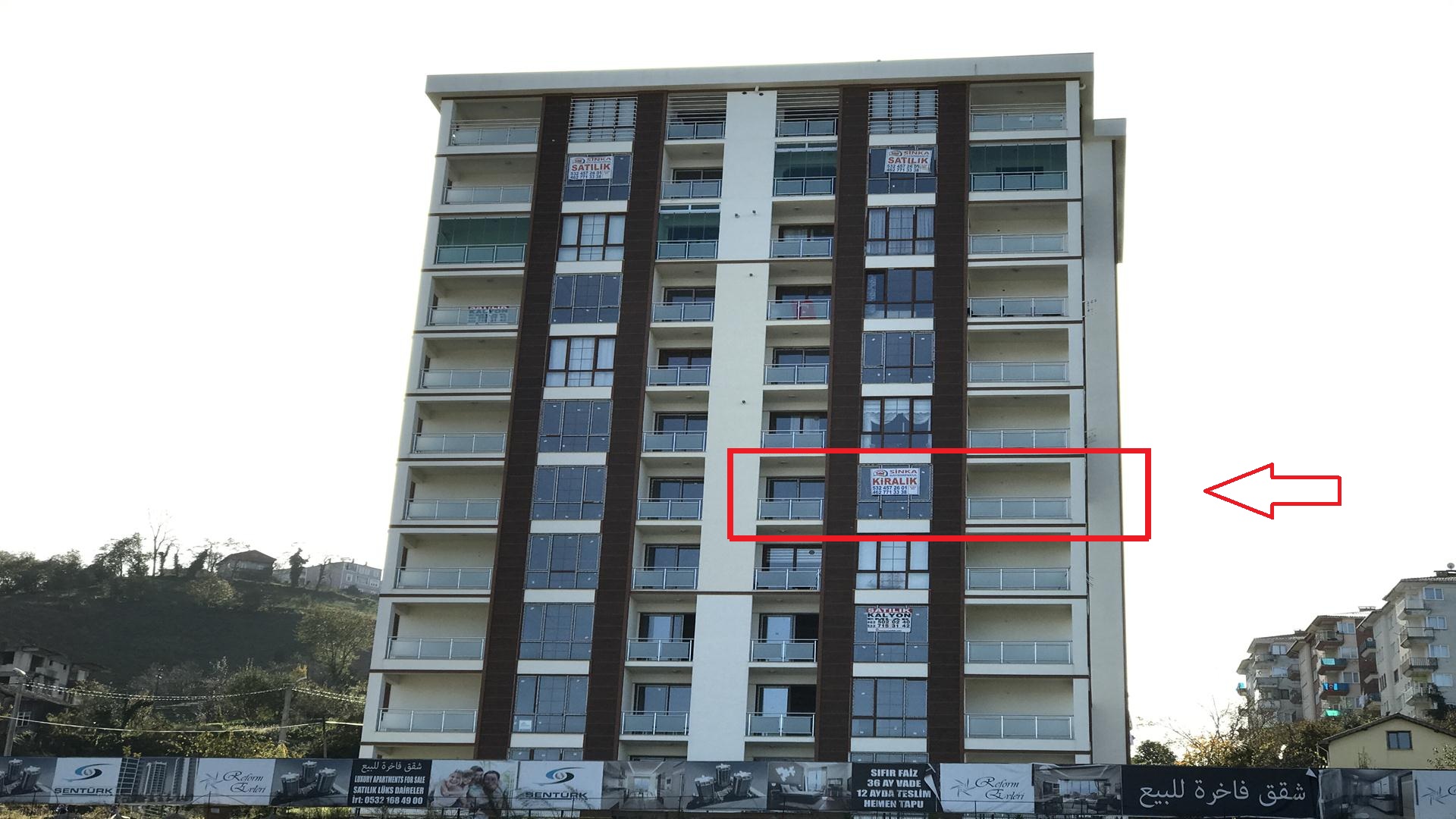 Kiralık Daire, Trabzon / OF / CUMHURİYET MAH.