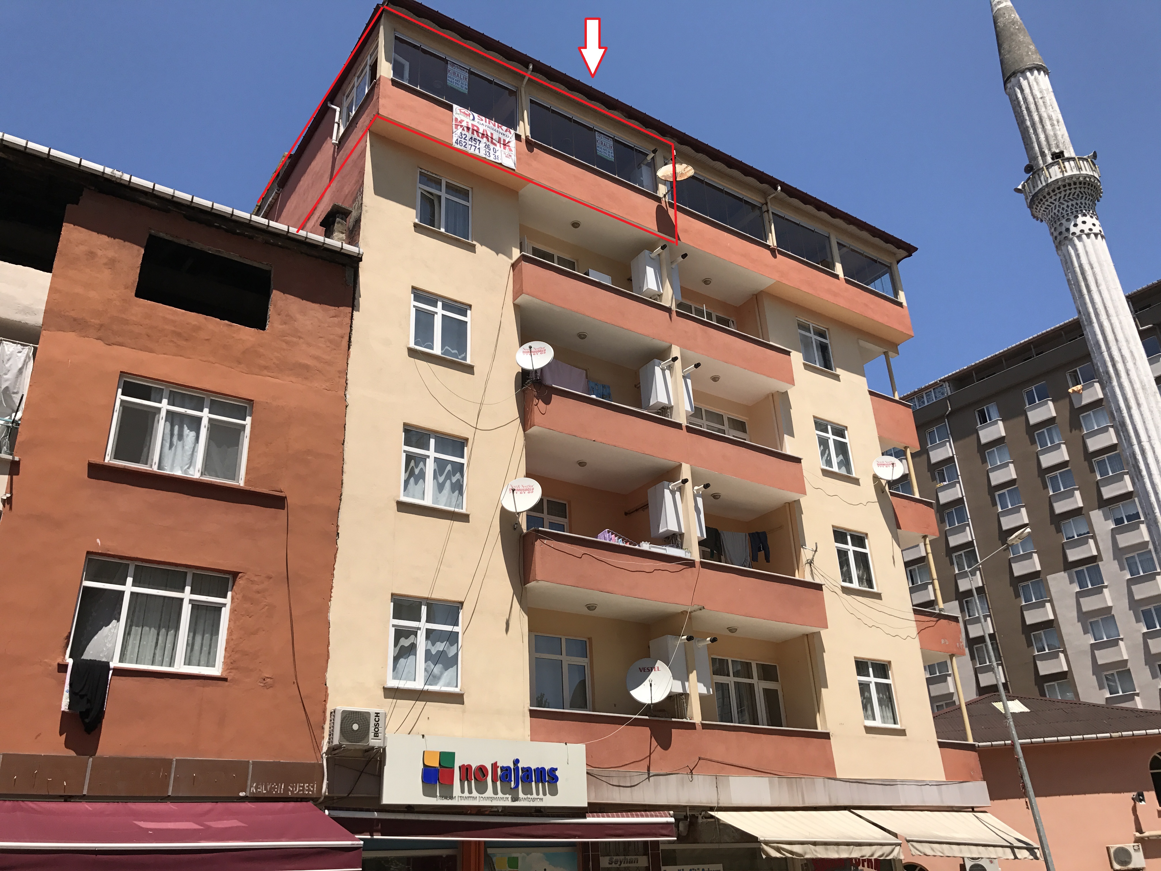 Kiralık Daire, Trabzon / OF / İRFANLI MAH.