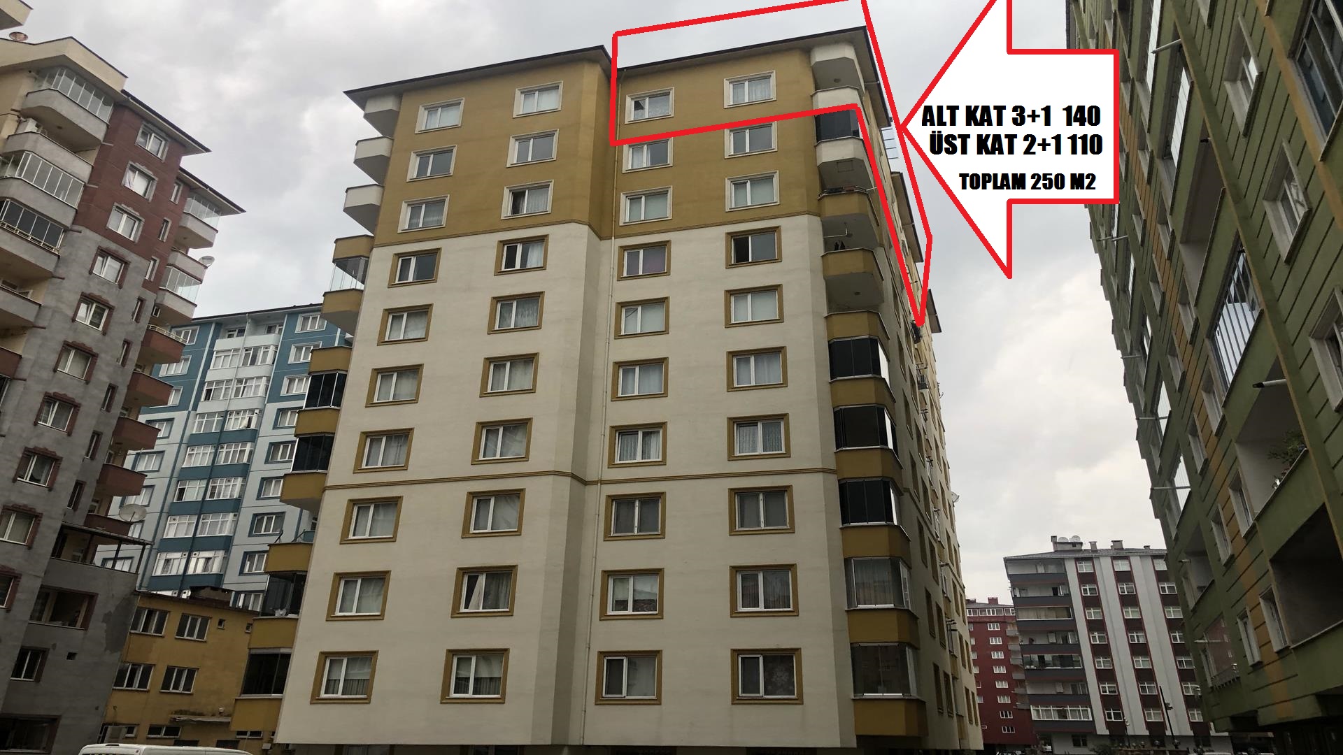 Satılık Dublex, Trabzon / OF / İRFANLI MAH.