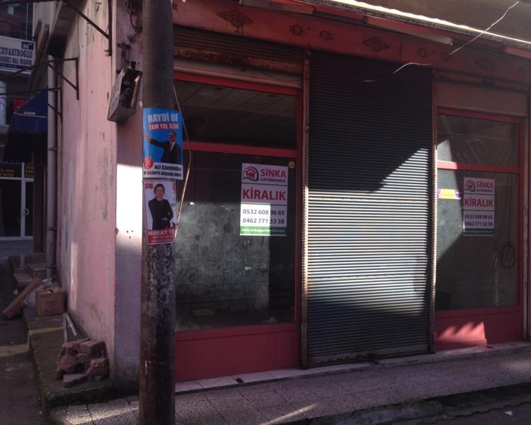 Kiralık İŞYERİ, Trabzon / MERKEZ / SOLAKLI MAH.